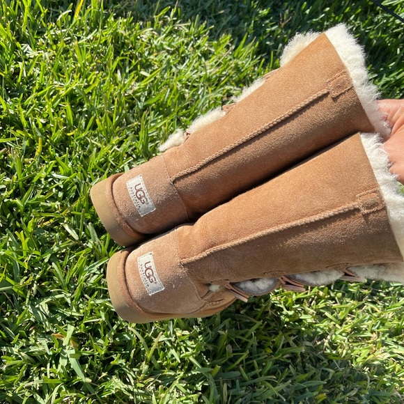 UGG🍂🍁Triplets Chestnut Sz 5 - Picture 8 of 13